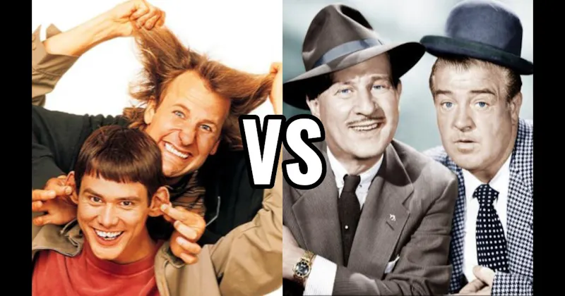 Abbott & Costello vs. Harry & Lloyd (Dumb and Dumber)