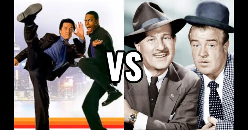 Abbott & Costello vs. James Carter & Inspector Lee (Rush Hour)