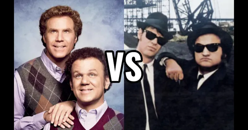 Dale & Brennan (Step Brothers) vs. Jake & Elwood (The Blues Brothers)