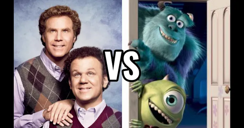 Dale & Brennan (Step Brothers) vs. Mike & Sulley (Monsters, Inc.)