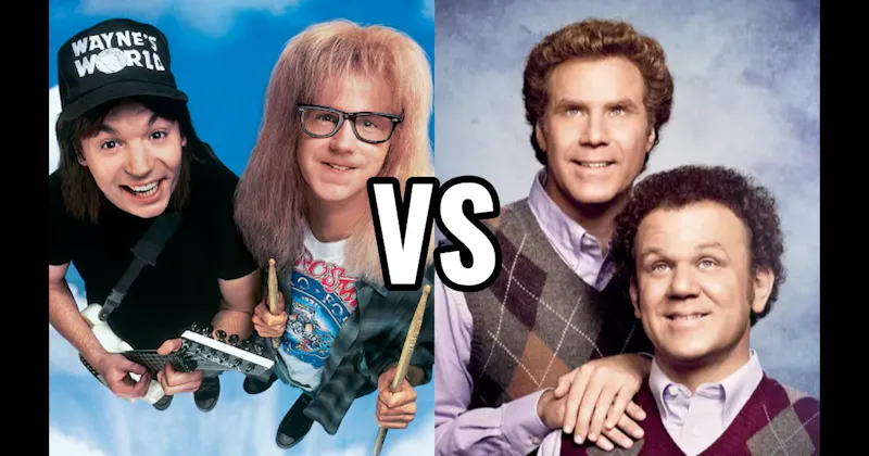 Dale & Brennan (Step Brothers) vs. Wayne & Garth (Wayne's World)