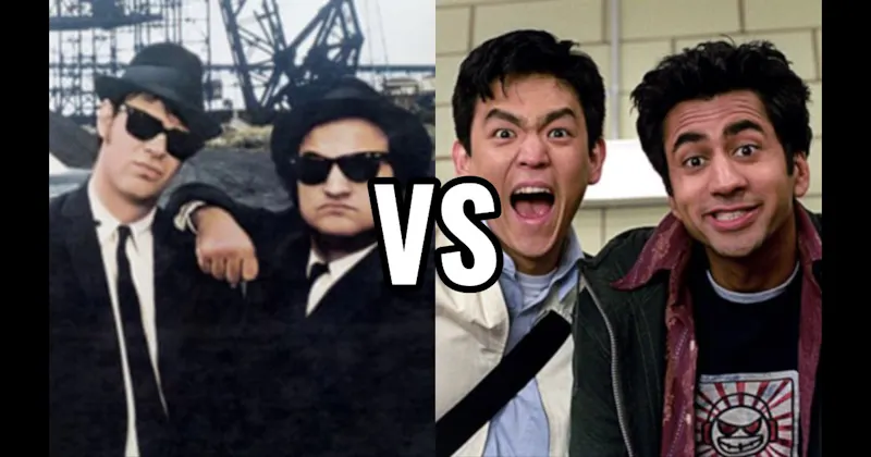 Harold & Kumar vs. Jake & Elwood (The Blues Brothers)