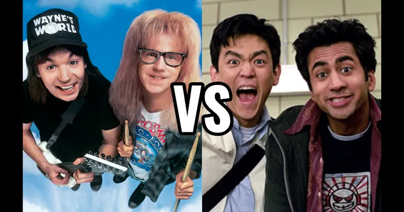 Harold & Kumar vs. Wayne & Garth (Wayne's World)