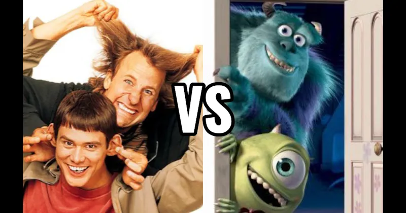 Harry & Lloyd (Dumb and Dumber) vs. Mike & Sulley (Monsters, Inc.)