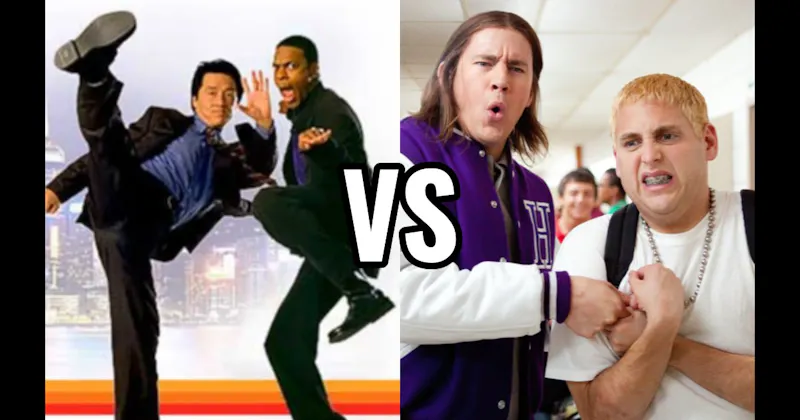James Carter & Inspector Lee (Rush Hour) vs. Schmidt & Jenko (21 Jump Street)