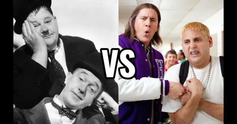 Laurel & Hardy vs. Schmidt & Jenko (21 Jump Street)