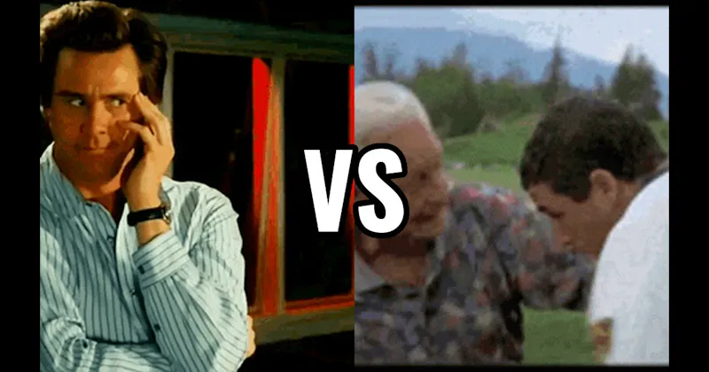 Bob Barker Fight (Happy Gilmore) vs. News Broadcast (Bruce Almighty)
