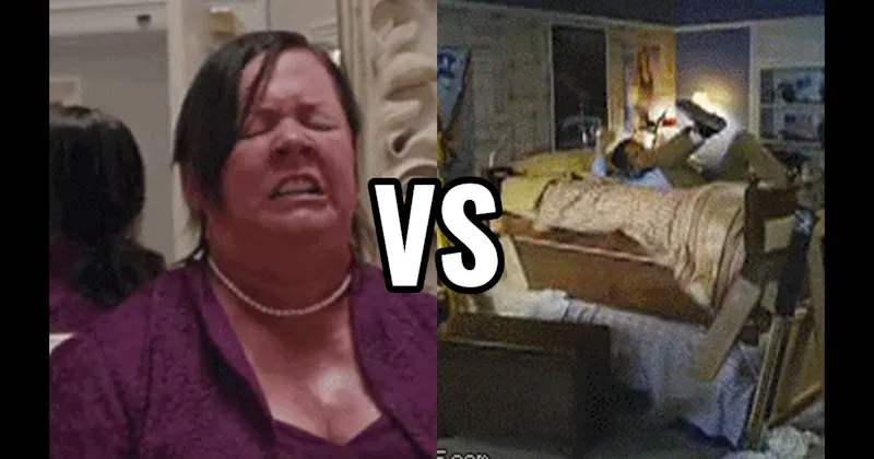 Bunk Bed Collapse (Step Brothers) vs. Food Poisoning (Bridesmaids)