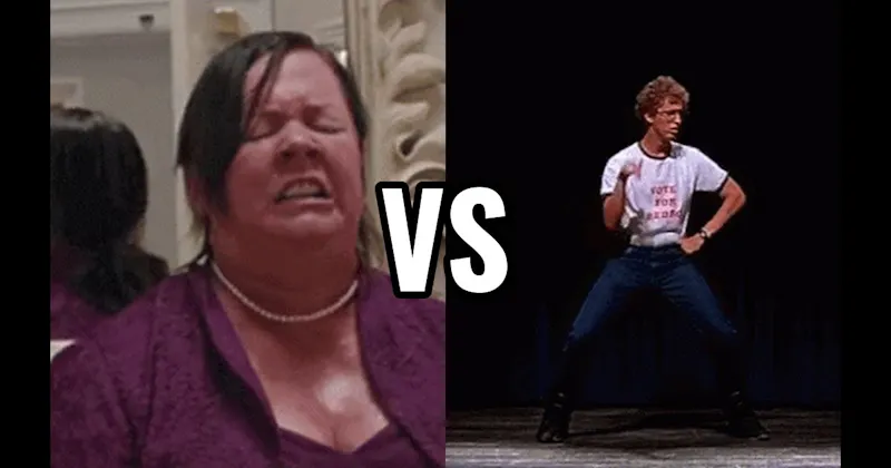 Food Poisoning (Bridesmaids) vs. Napoleon Dance Scene (Napoleon Dynamite)
