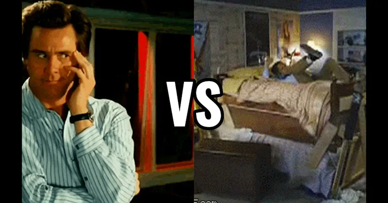 Bunk Bed Collapse (Step Brothers) vs. News Broadcast (Bruce Almighty)