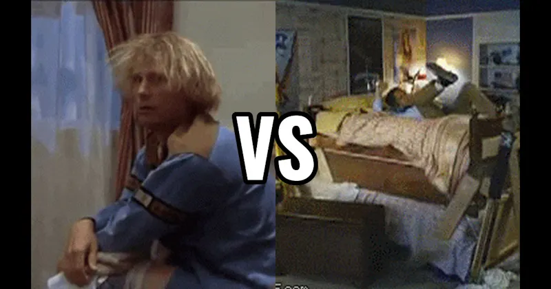 Bunk Bed Collapse (Step Brothers) vs. Toilet Scene (Dumb and Dumber)