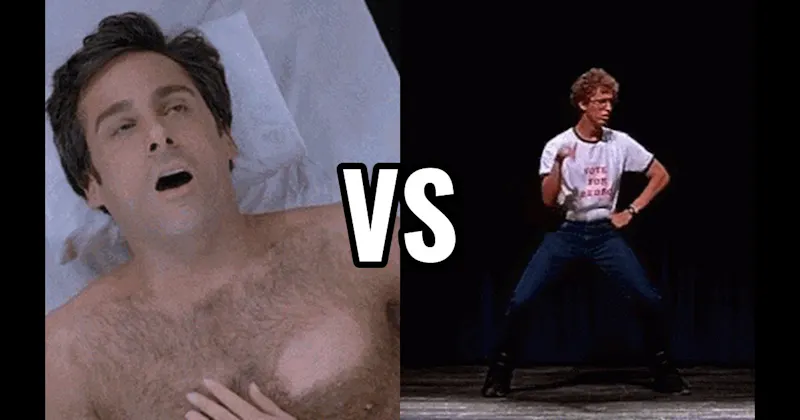 Chest Waxing Scene (40-Year-Old Virgin) vs. Napoleon Dance Scene (Napoleon Dynamite)