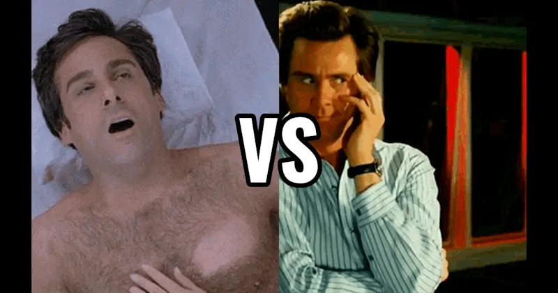 Chest Waxing Scene (40-Year-Old Virgin) vs. News Broadcast (Bruce Almighty)