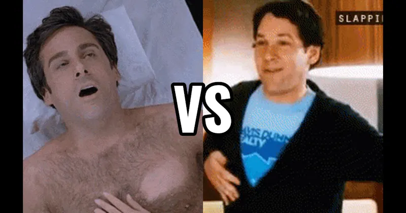 Chest Waxing Scene (40-Year-Old Virgin) vs. Slappin’ da Bass Scene (I Love You, Man)