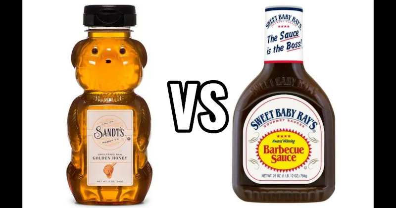 Barbecue Sauce vs. Honey