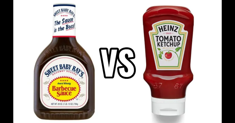 Barbecue Sauce vs. Ketchup