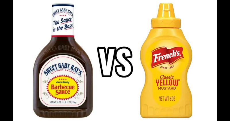 Barbecue Sauce vs. Mustard