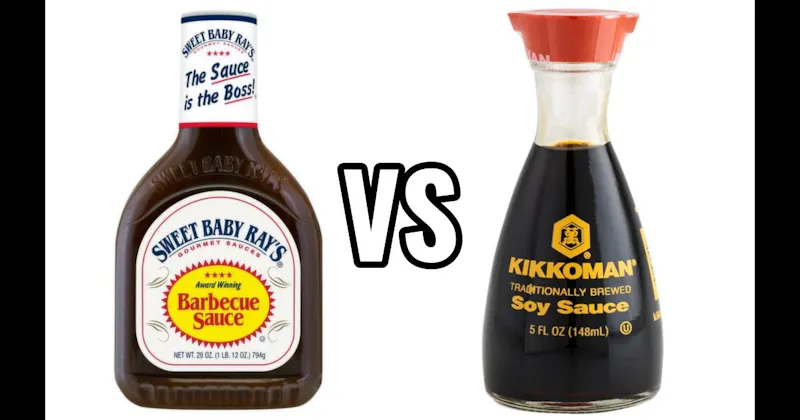 Barbecue Sauce vs. Soy Sauce