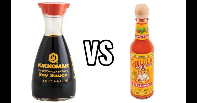 Hot Sauce vs. Soy Sauce