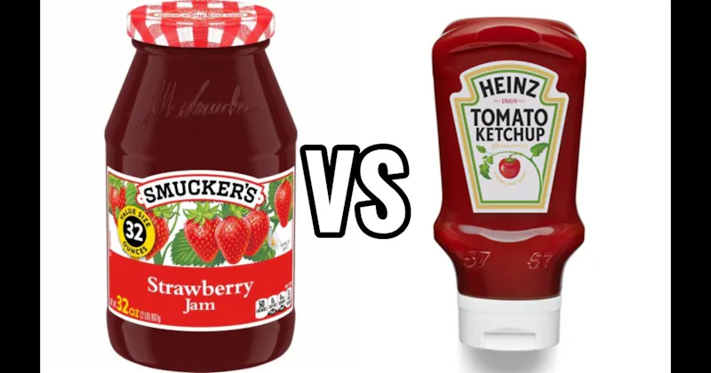 Jelly vs. Ketchup