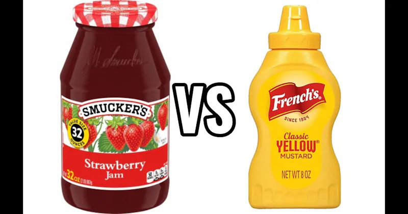 Jelly vs. Mustard