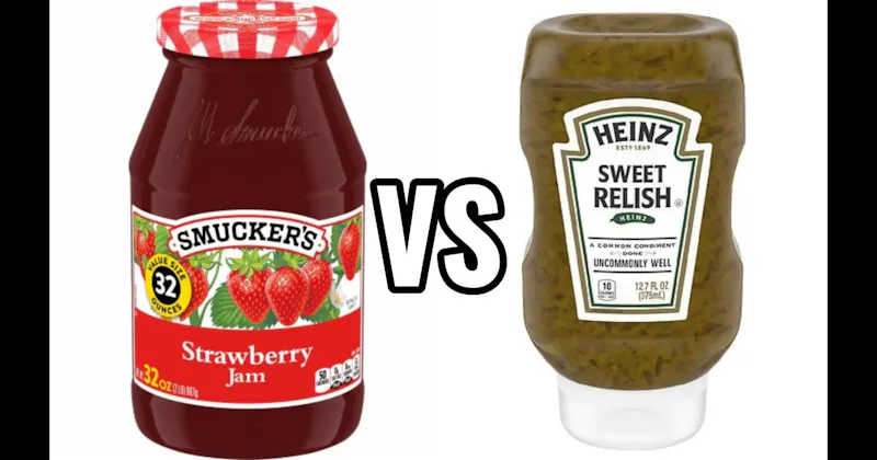 Jelly vs. Relish