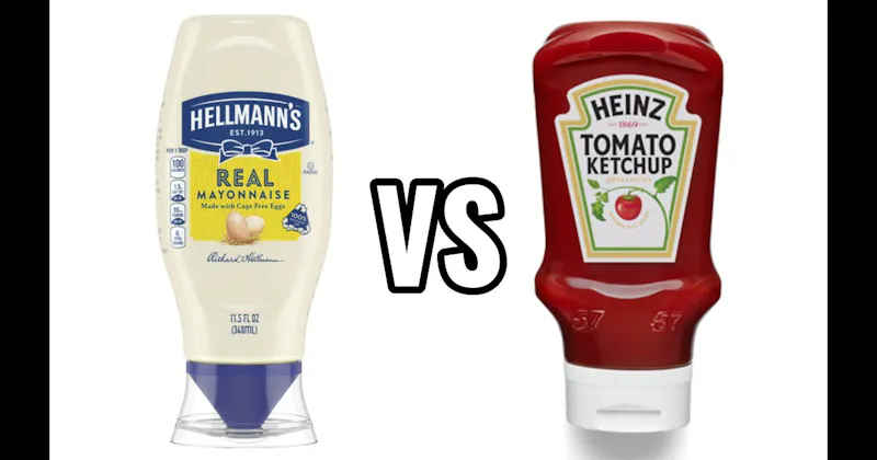 Ketchup vs. Mayonnaise