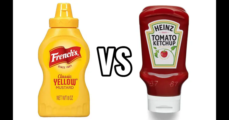 Ketchup vs. Mustard