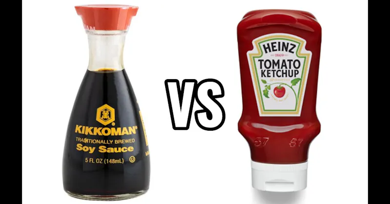 Ketchup vs. Soy Sauce