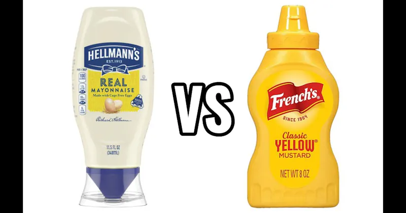 Mayonnaise vs. Mustard