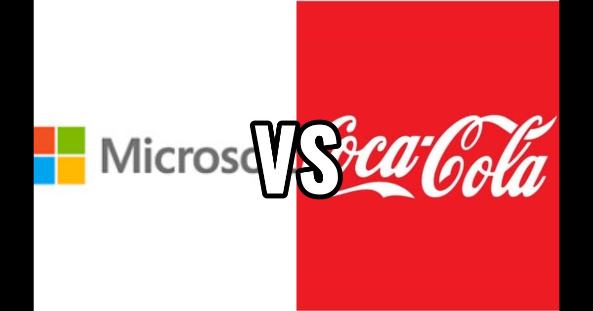 Microsoft vs CocaCola Company Which Consumer Brand is Better?