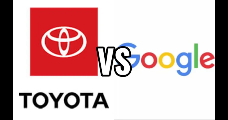 Google vs. Toyota
