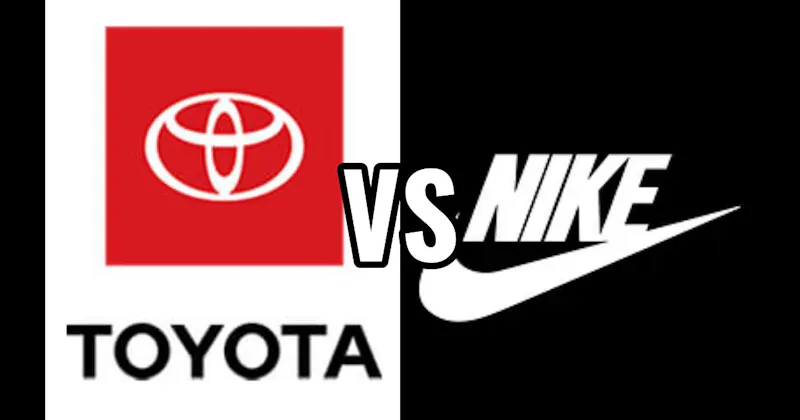 Nike vs. Toyota