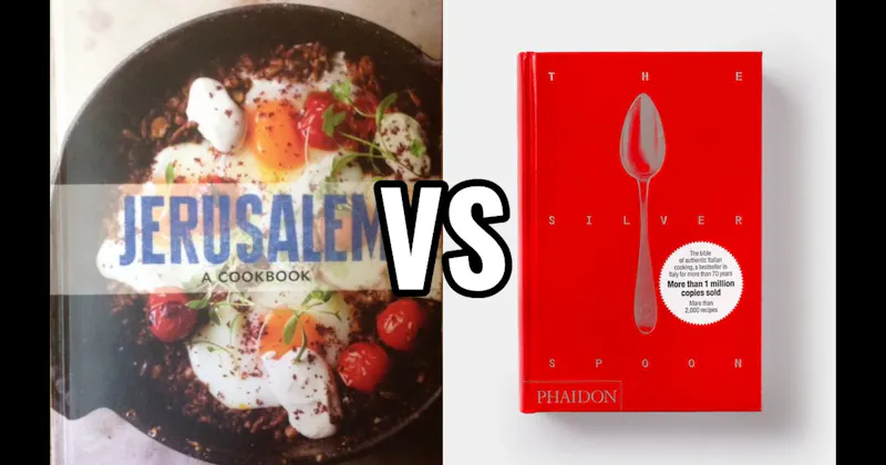 Jerusalem: A Cookbook vs. The Silver Spoon