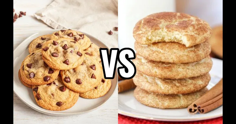 Chocolate Chip Cookie vs. Snickerdoodle