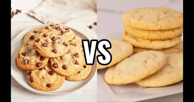 Chocolate Chip Cookie vs. Sugar Cookie