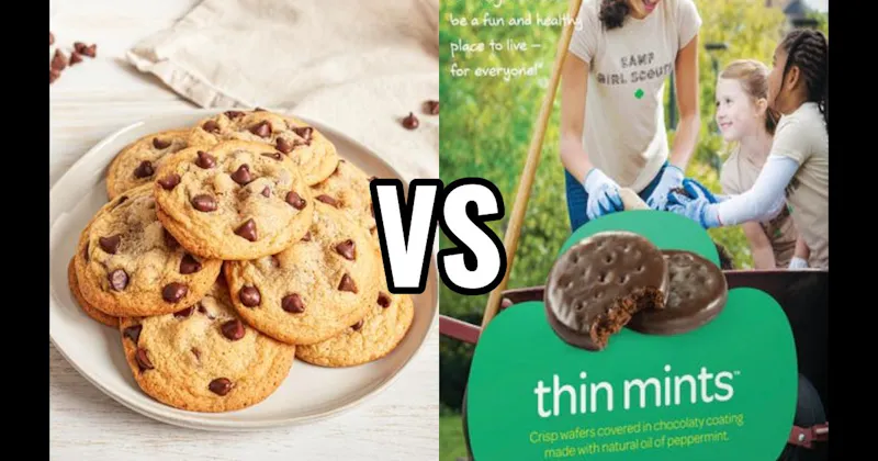 Chocolate Chip Cookie vs. Thin Mints