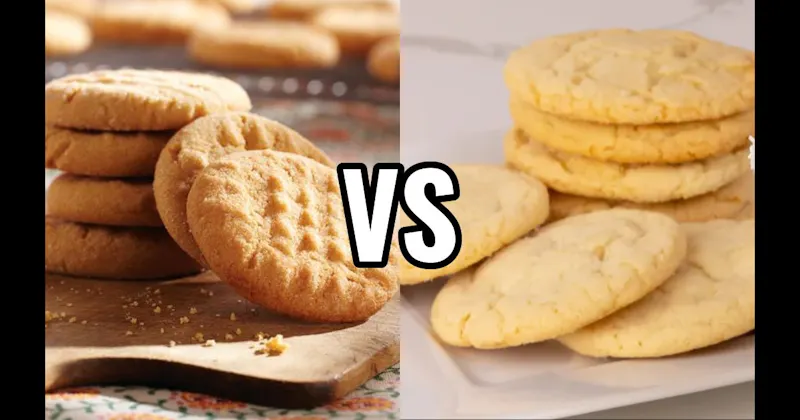 Peanut Butter Cookie vs. Sugar Cookie