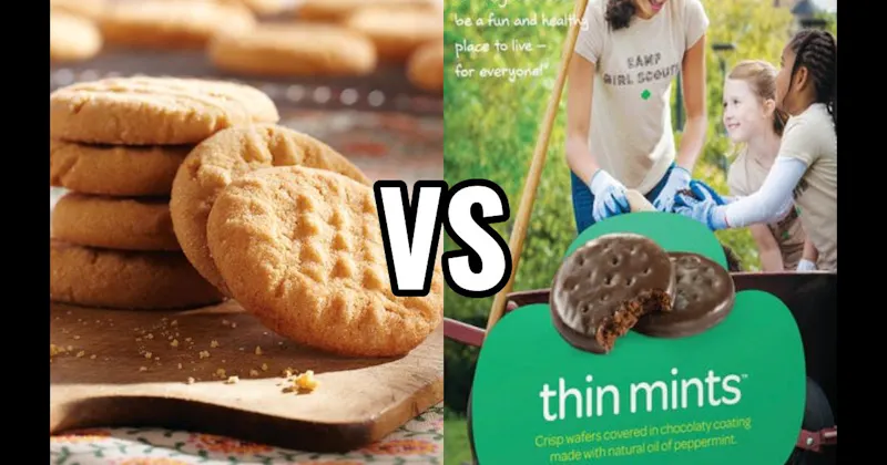 Peanut Butter Cookie vs. Thin Mints