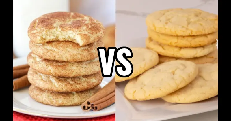 Snickerdoodle vs. Sugar Cookie