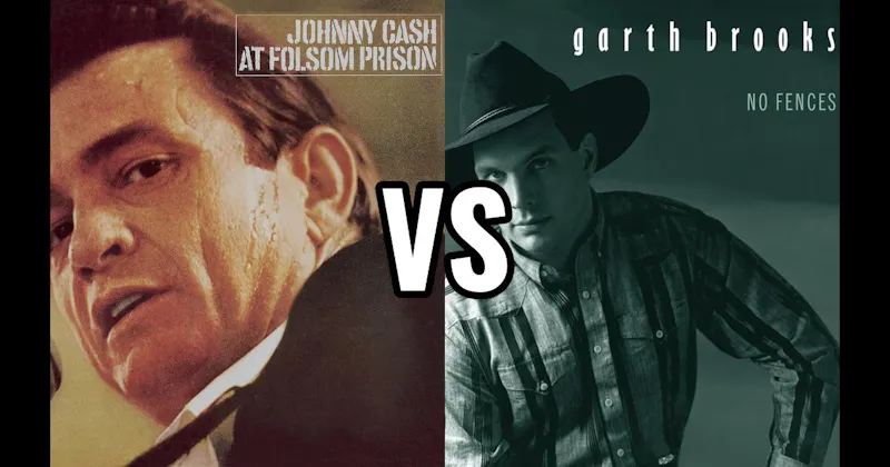 At Folsom Prison vs. No Fences