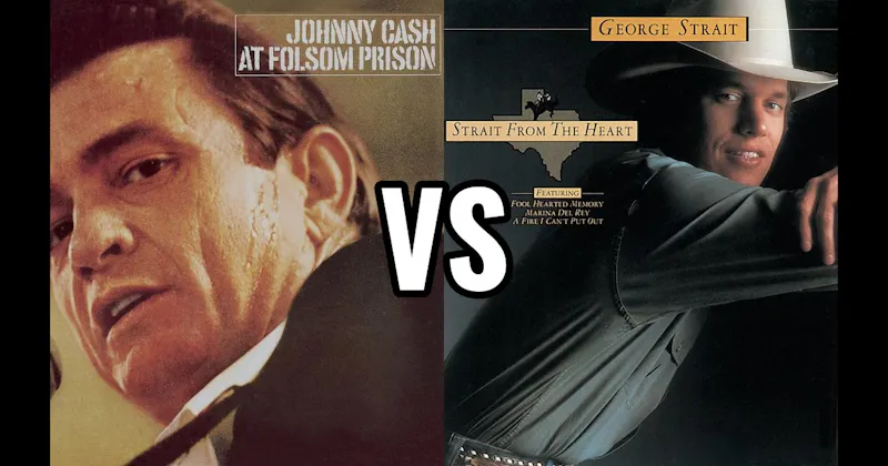 At Folsom Prison vs. Strait from the Heart