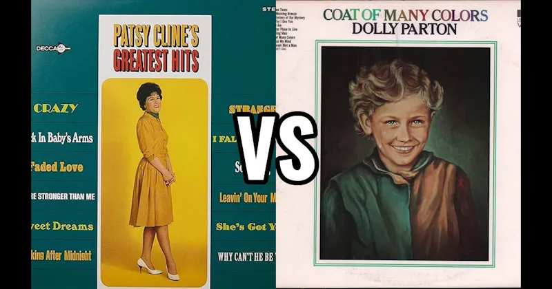 Coat of Many Colors vs. Patsy Cline's Greatest Hits