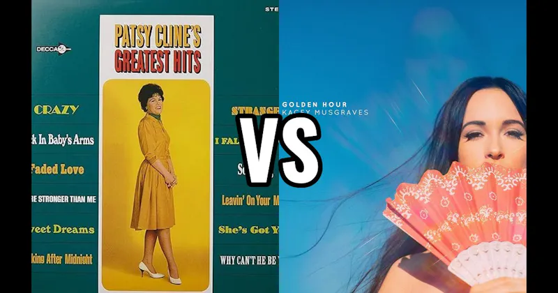Golden Hour vs. Patsy Cline's Greatest Hits