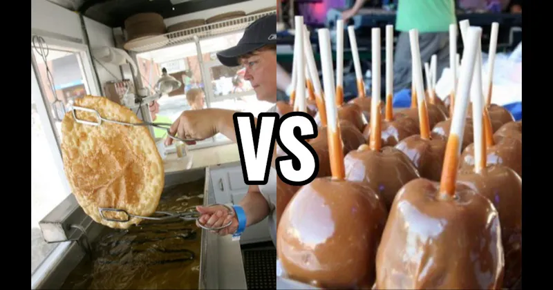 Caramel Apple vs. Elephant Ear