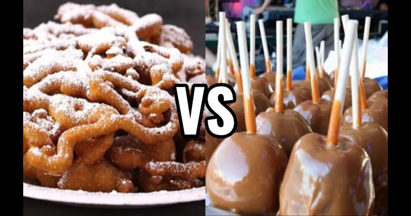 Caramel Apple vs. Funnel Cake