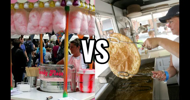 Cotton Candy vs. Elephant Ear