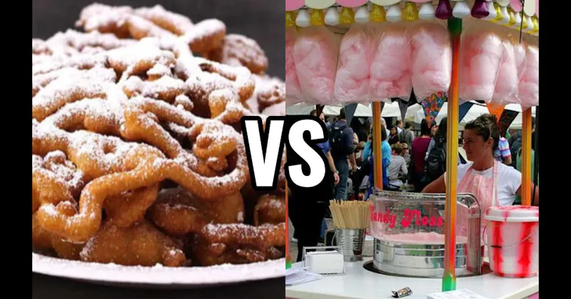 Cotton Candy vs. Funnel Cake