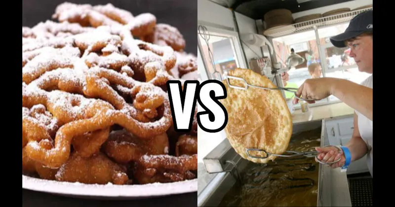 Elephant Ear vs. Funnel Cake