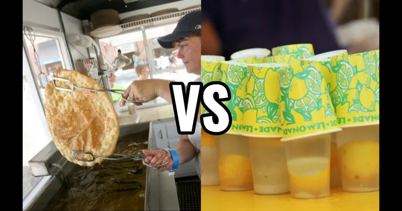 Elephant Ear vs. Lemon Shake-Up